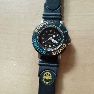 SEIKO SCUBA 세이코 쿠바 3E35-0020 작동 제품