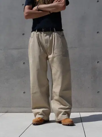 MODE APACE 와이드 팬츠 워크 와이드 팬츠