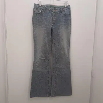INDIV 인디비 부츠 컷 데님 플레어 데님 라이트 블루