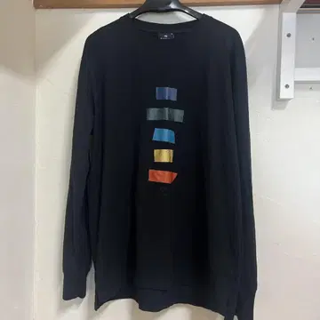 PS 폴스미스 블랙 롱 슬리브 티셔츠 XL