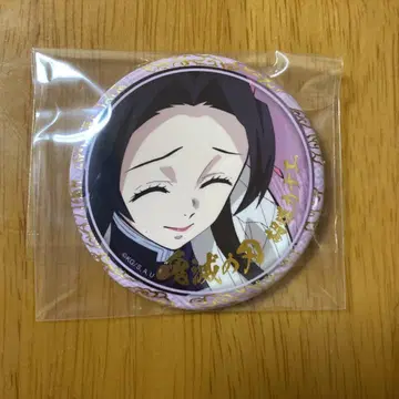 귀멸의 칼날 ufotable 에마키 카페 금박 나비 카나에 캔뱃지