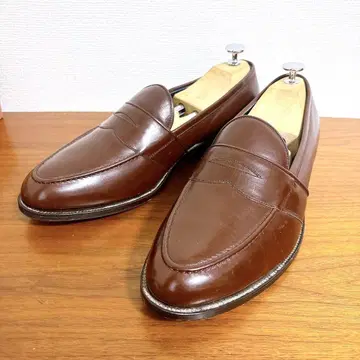 새상품급 SCOTCH GRAIN 코인 로퍼 브라운 26.5EE