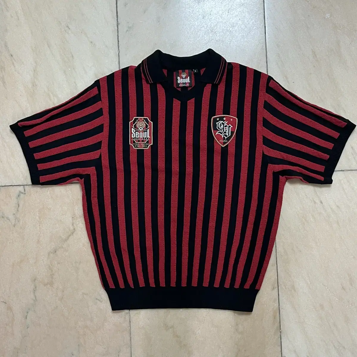◇1993studio◇ FC Seoul Seoul Park T-Shirt Light Gray MUSINSA | 1993STUDIO [FC Seoul] Seoul Park T-shirt_White