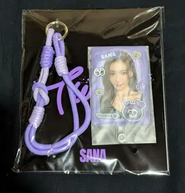 TWICE THIS IS FOR 폰 탭 스트랩 트레이딩 카드 사나
