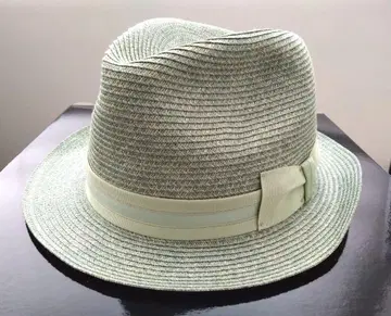 Borsalino 볼사리노 예쁜 그린 여름 모자 63 페이퍼 햇
