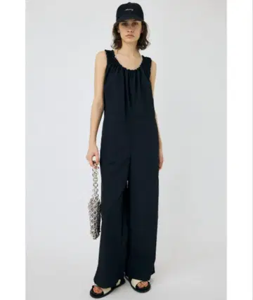 MOUSSY GATHERED V NECK LIGHT 올인원
