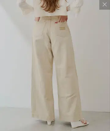 chico 루즈 와이드 데님
