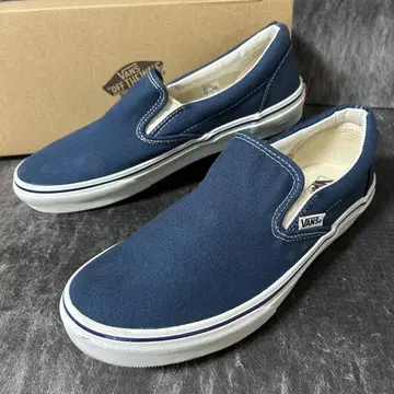 VANS V98CLA SLIP ON 스니커즈 27cm 네이비