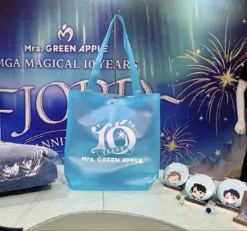 Mrs.GREENAPPLE 미세스 FJORD 클리어 토트백 피요르드