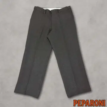 00's 빈티지 슬랙스 헤링본 그레이 그런지