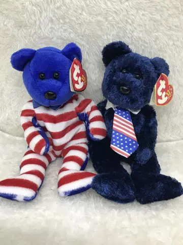 ty BEANIE BABIES 봉제 인형 2개