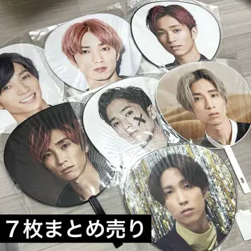 SixTONES 다나카 키키 부채 7개 묶음 판매