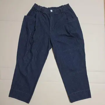 rehacer 다크 블루 데님 팬츠