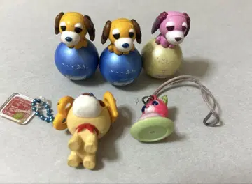 헤이세이 레트로 레어 차 개 마스코트 스트랩 세트