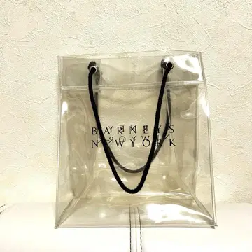 BARNEYS NEW YORK 클리어 토트백