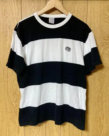 JAZZY SPORT 자지 스포 보더 티셔츠 사이즈 L GAGLE