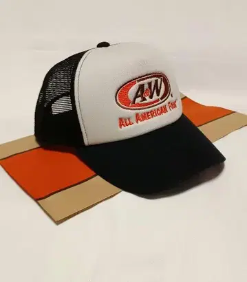 A&W 야구 모자 트래커 캡 메쉬 캡