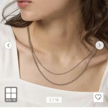 그린 라벨 릴랙싱 폴 체인 목걸이