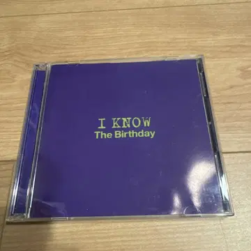 The Birthday I KNOW 초회 한정판