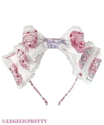 Angelic Pretty Happy Cakes 머리띠 시로