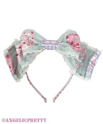 Angelic Pretty Happy Cakes 머리띠 민트