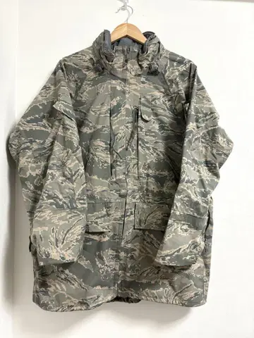 미군 USAF 타이거 스트라이프 카모 자켓 밀리터리 APECS 구제 의류