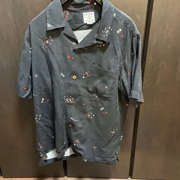 HOUSTON 반팔 셔츠 MEDIUM 블랙