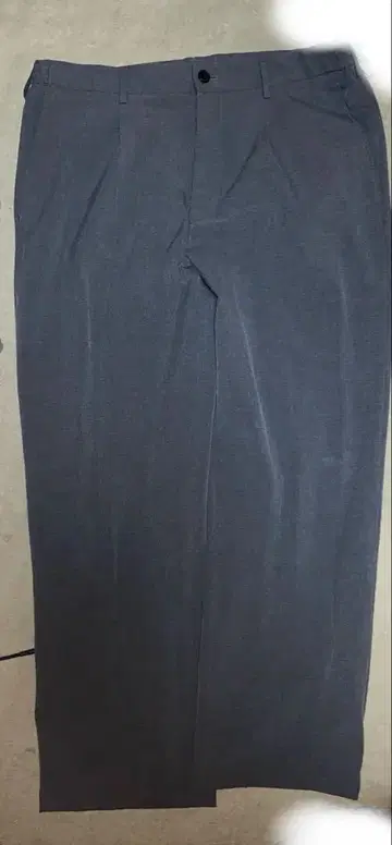 유니클로 턱 와이드 팬츠 XL
