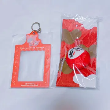 대요괴 달마이즈고도 CR 봉제 인형 키링 트레이딩 카드 케이스