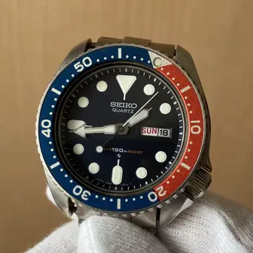 SEIKO 세이코 다이버 손목시계 7548-700B 쿼츠 상태 좋음