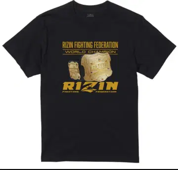 RIZIN 챔피언 벨트 티셔츠