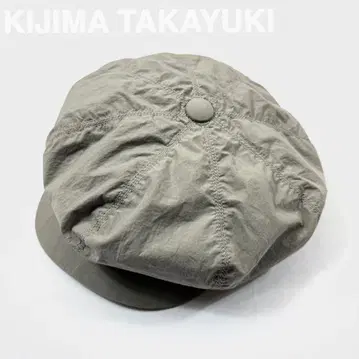KIJIMA TAKAYUKI 기지마 타카유키 코튼 헌팅 캡 size2