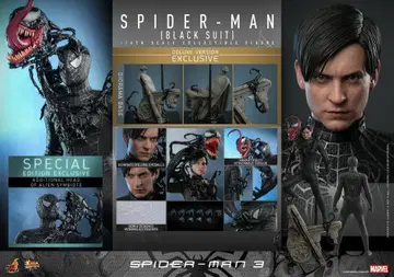HotToys 핫토이즈 스파이더맨 3 블랙 수트 DX 버전