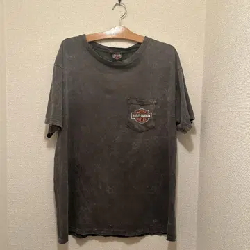 HARLEY-DAVIDSON 다크 그레이 티셔츠 L