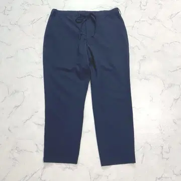 무인양품 시어서커 팬츠 XL 네이비