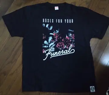 SiM ROSES 티셔츠 (블랙 2XL)