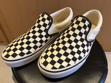 VANS 체커 슬립온