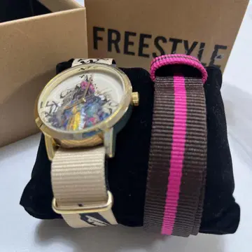 FREESTYLE 아트 디자인 시계 손목시계 패션