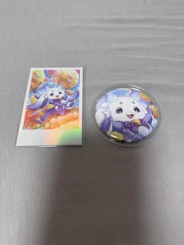 룬룬 생일 폴라로이드 캔뱃지 세트