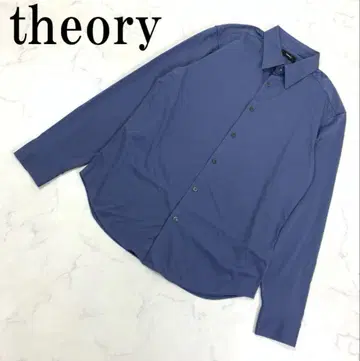 LA6076 theory 띠어리 긴팔 버튼 셔츠 네이비 L.