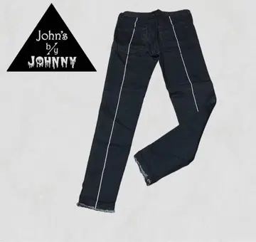 레어 브랜드! John's by Johnny 백 디자인 가공 팬츠