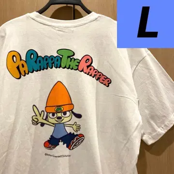 파라파파퍼 티셔츠 화이트 L