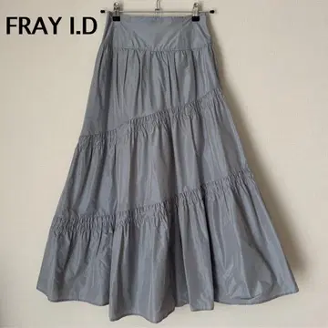 frayid 프레이 아이디 스커트 셔링 타프타 스커트