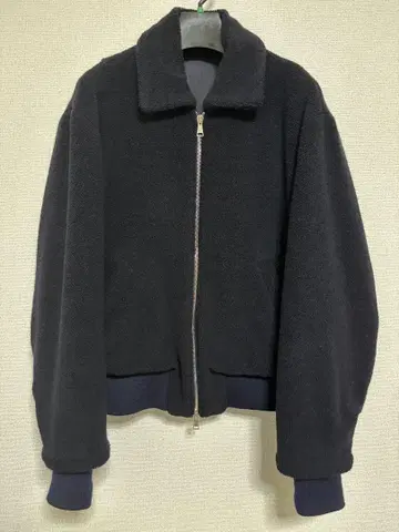 URU 18AW 울 보아 블루종