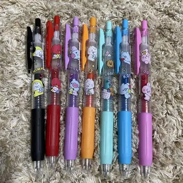 BTS 콜라보 SARASA 컬러 펜