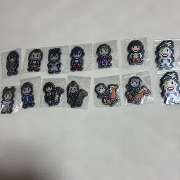 BISH 도트 그림 와펜 14개 세트