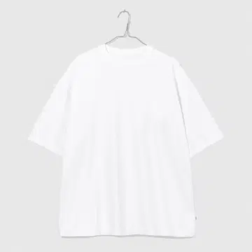 S 포켓 & 크루 2팩 SS 티셔츠 화이트
