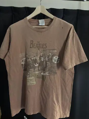 THE BEATLES 90s 빈티지 밴딩 T 구제 의류 초레어 레어