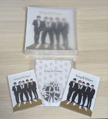 King & Prince 사진 앨범, 씰, 파일, 메모장 세트