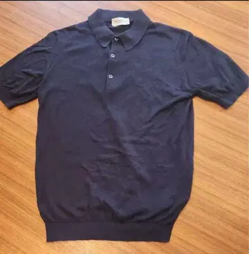 JOHN SMEDLEY 네이비 피케 셔츠 S 사이즈